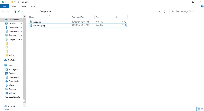 Google Drive — ekran görüntüsü 2